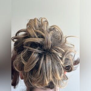 Big Wavy Short Wig Clip - Highlighted color